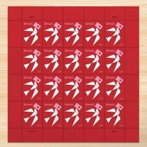 100 2024 Love Letters Forever Postage Stamps USPS Wedding Invitations Valentines